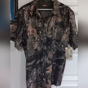 New Magellan short sleeve outdoor Hunt Gear shirt size large